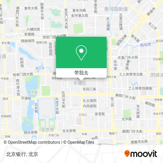 北京银行地图