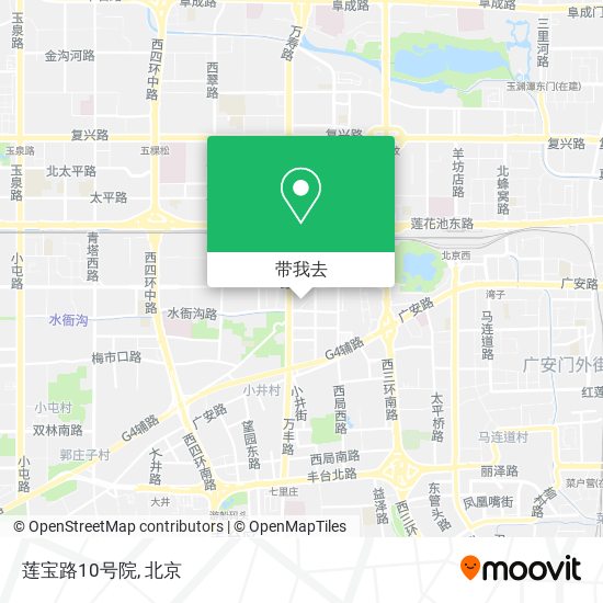 莲宝路10号院地图