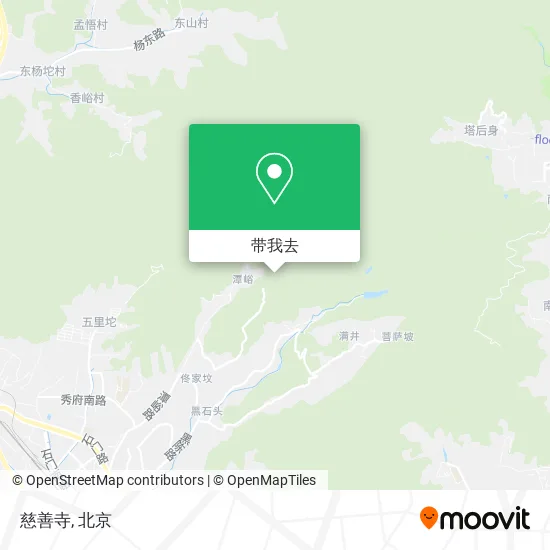 慈善寺地图