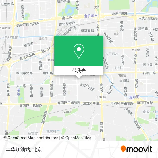 丰华加油站地图
