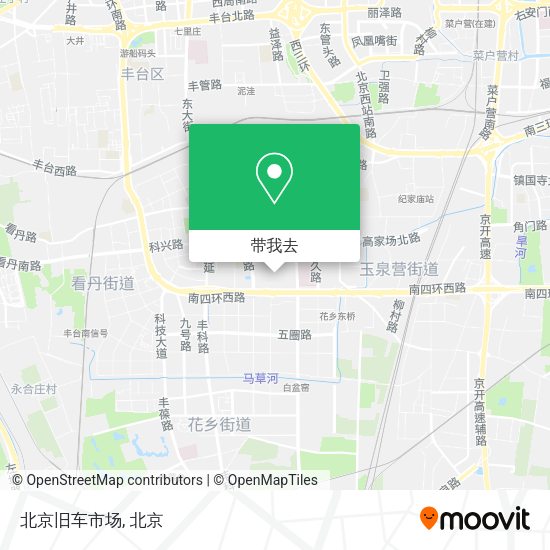 北京旧车市场地图