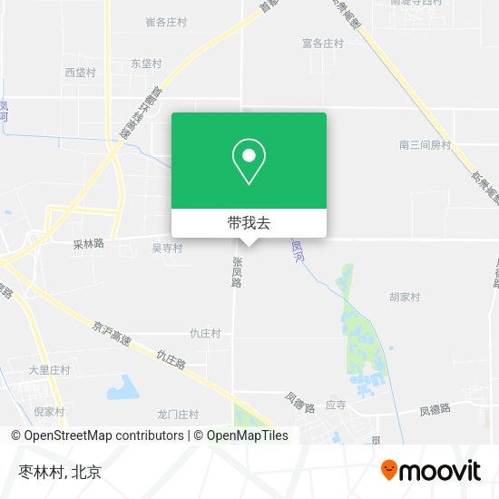 枣林村地图
