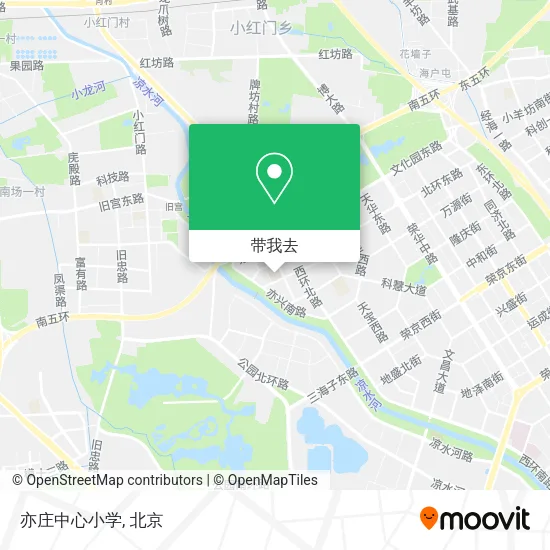 亦庄中心小学地图