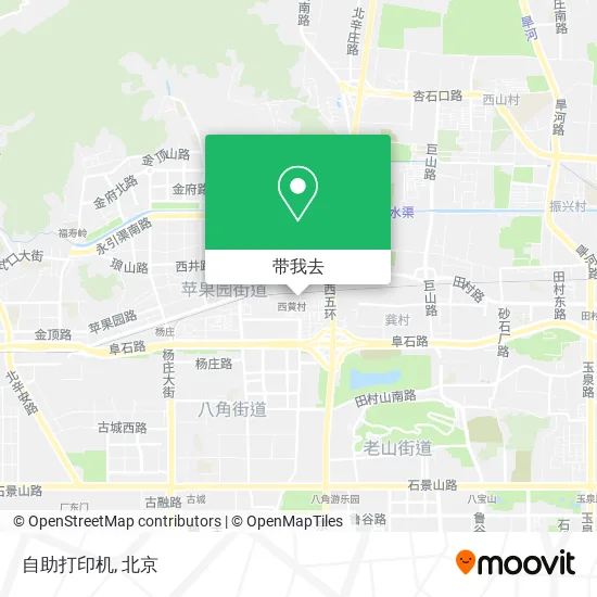 自助打印机地图