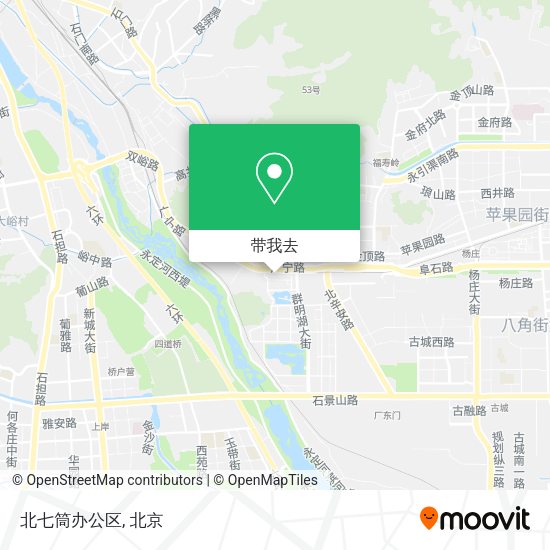 北七筒办公区地图