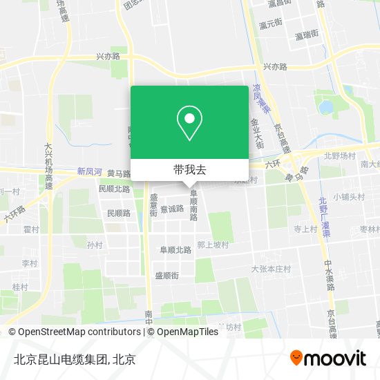 北京昆山电缆集团地图