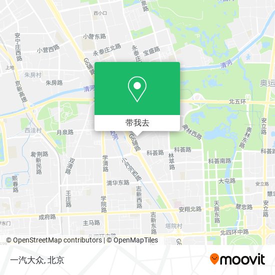 一汽大众地图