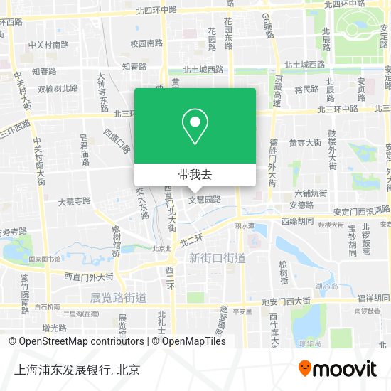 上海浦东发展银行地图