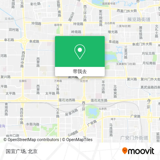 国宜广场地图