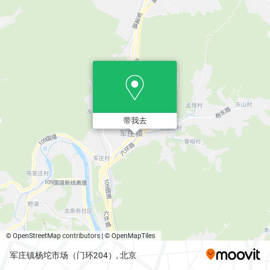 军庄镇杨坨市场（门环204）地图