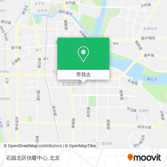 石园北区供暖中心地图