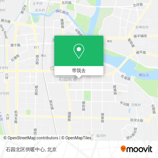 石园北区供暖中心地图