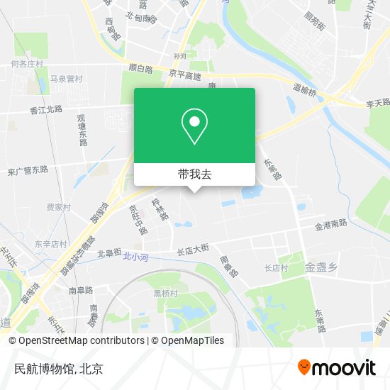 民航博物馆地图