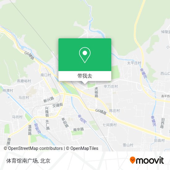 体育馆南广场地图
