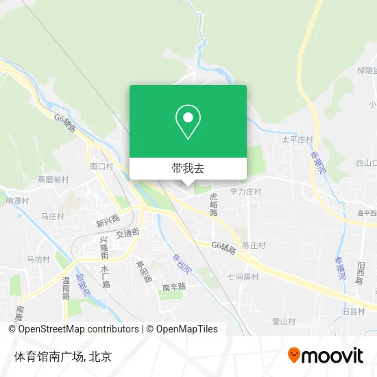 体育馆南广场地图