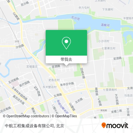中航工程集成设备有限公司地图