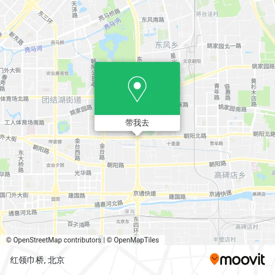 红领巾桥地图