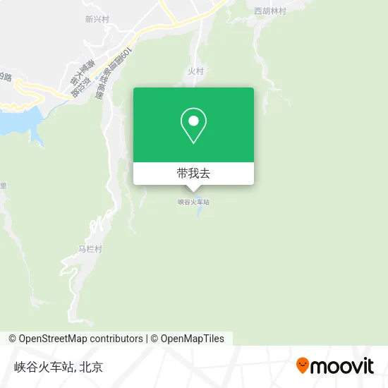 峡谷火车站地图