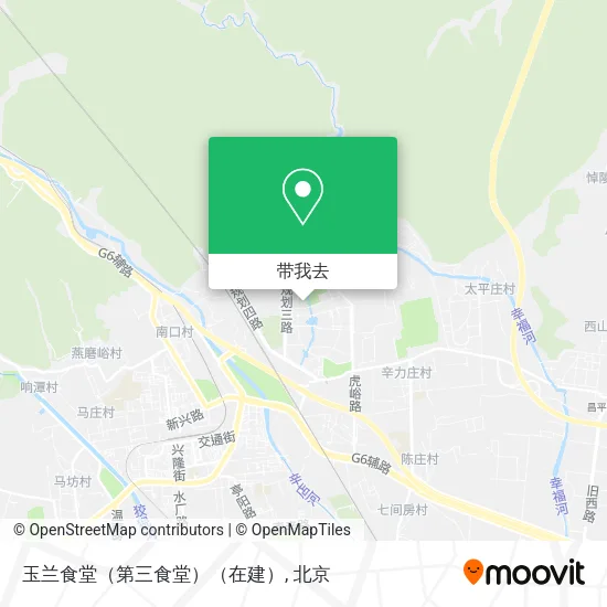 玉兰食堂（第三食堂）（在建）地图