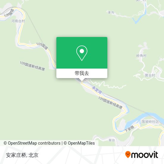 安家庄桥地图