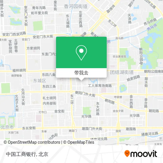 中国工商银行地图