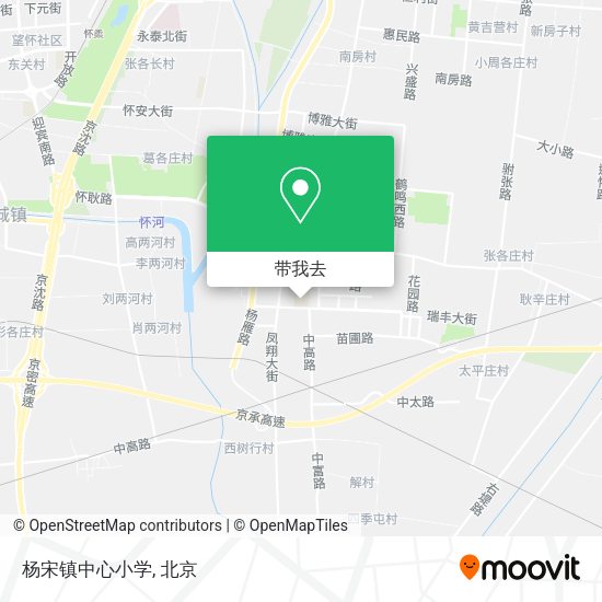杨宋镇中心小学地图