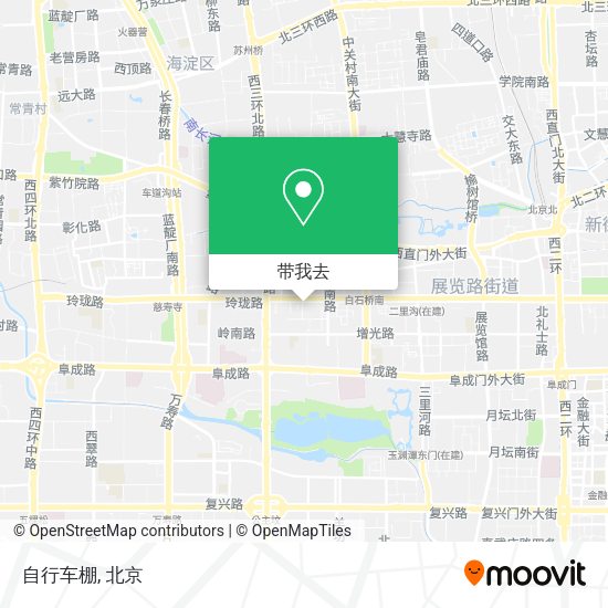 自行车棚地图