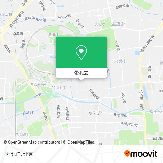 西北门地图