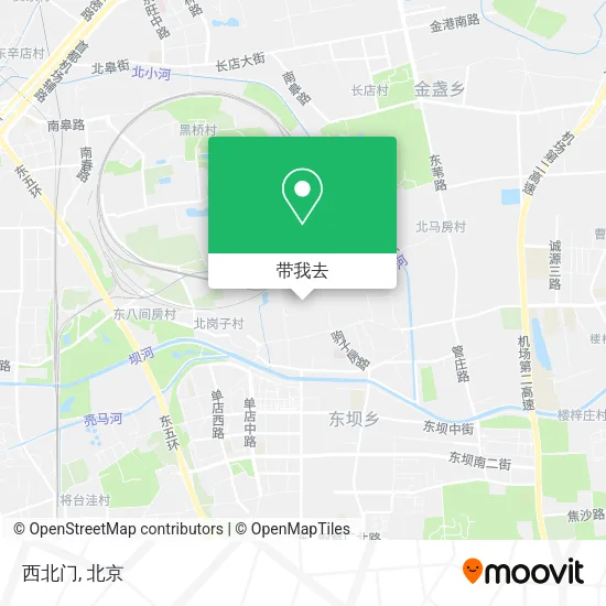 西北门地图