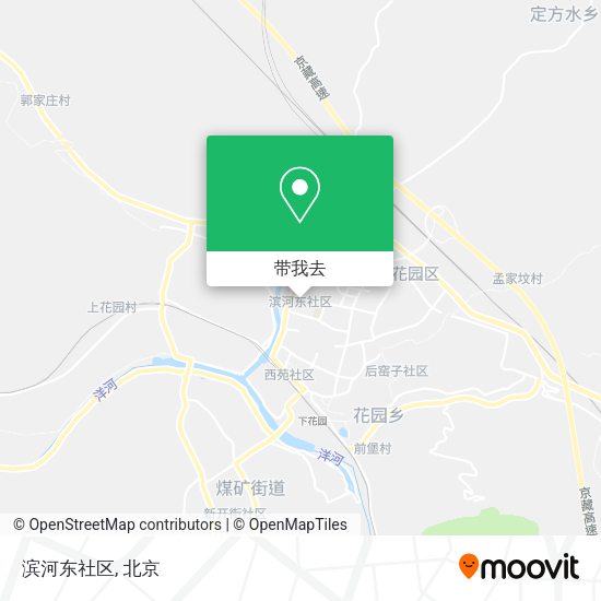 滨河东社区地图