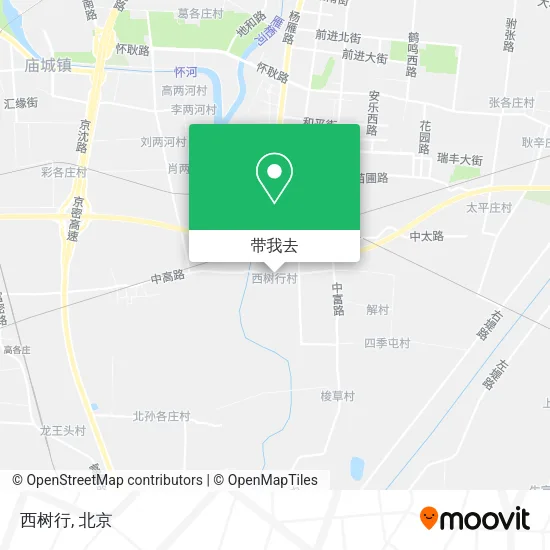西树行地图