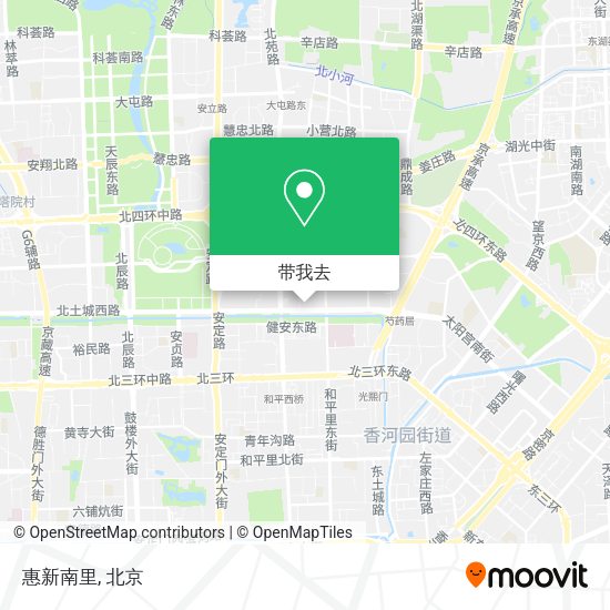 惠新南里地图