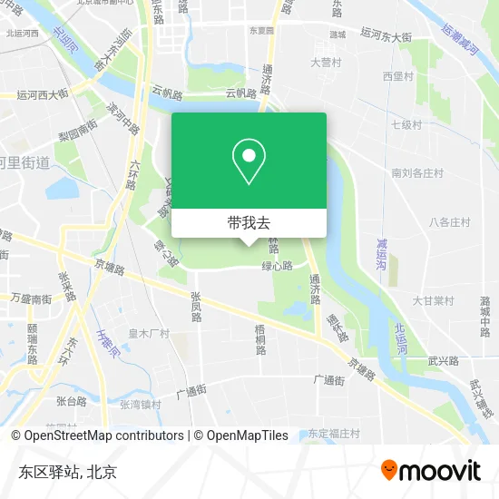东区驿站地图