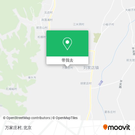 万家庄村地图