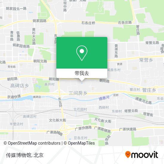 传媒博物馆地图