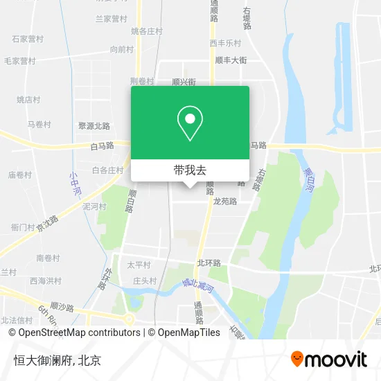 恒大御澜府地图