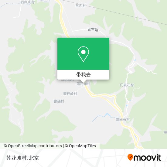 莲花滩村地图