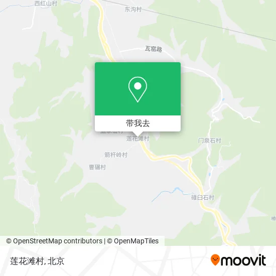 莲花滩村地图