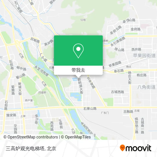 三高炉观光电梯塔地图