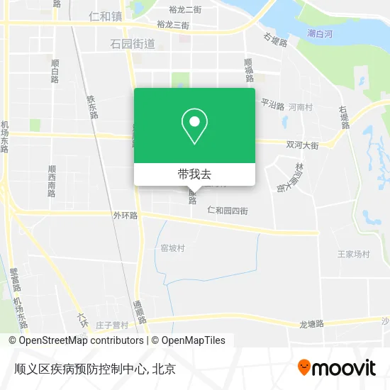 顺义区疾病预防控制中心地图