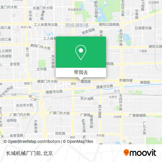 长城机械厂门前地图