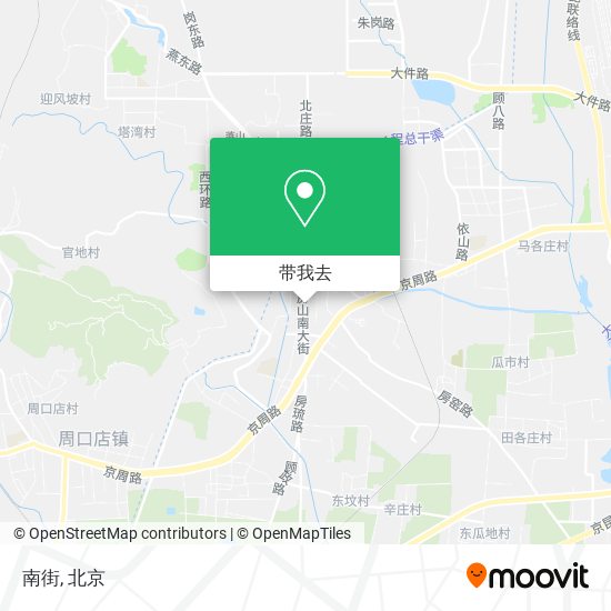 南街地图
