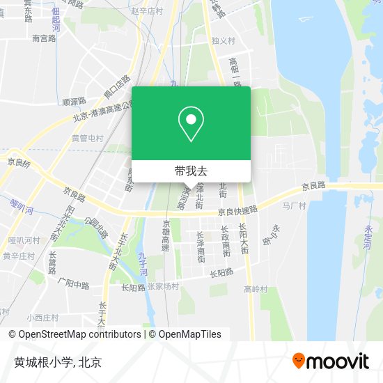 黄城根小学地图