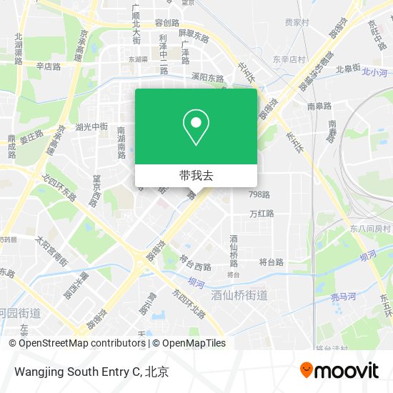 Wangjing South Entry C地图