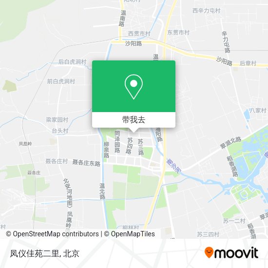 凤仪佳苑二里地图