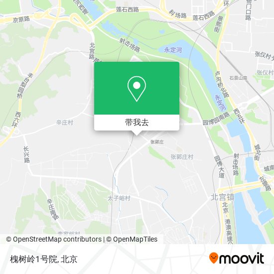 槐树岭1号院地图