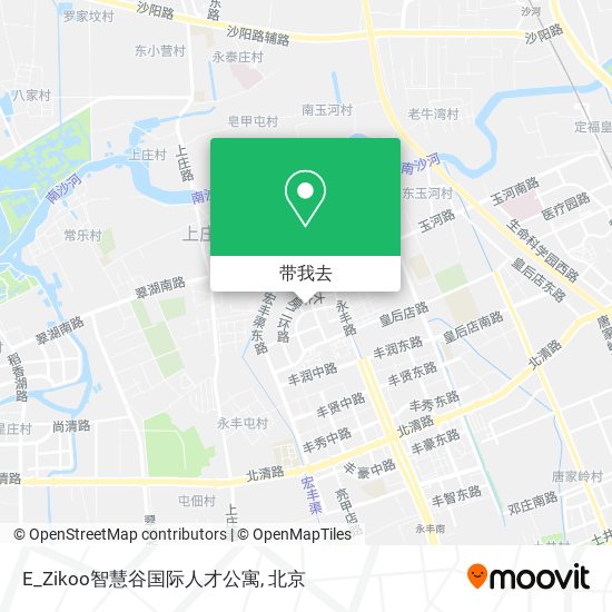 E_Zikoo智慧谷国际人才公寓地图