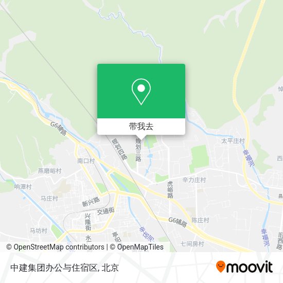 中建集团办公与住宿区地图