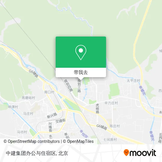 中建集团办公与住宿区地图