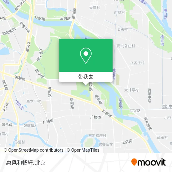 惠风和畅轩地图